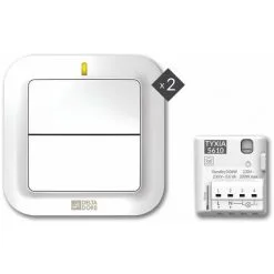 Delta Dore - Pack TYXIA 611 Pack éclairage Pour Ajout D'un Interrupteur Supplémentaire Sans Fil