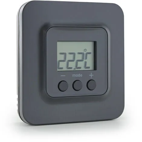 Delta Dore - Thermostat D'ambiance Sans Fil Tybox 5101 Black (Récepteur Non Fourni) - 6300052 2 Delta Dore - Thermostat D'ambiance Sans Fil Tybox 5101 Black (Récepteur Non Fourni) - 6300052 – Image 2