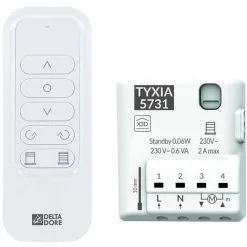 Pack Pilotage Brise-soleil / Store Banne / Store Intérieur à Lamelle - Delta Dore - Blanc