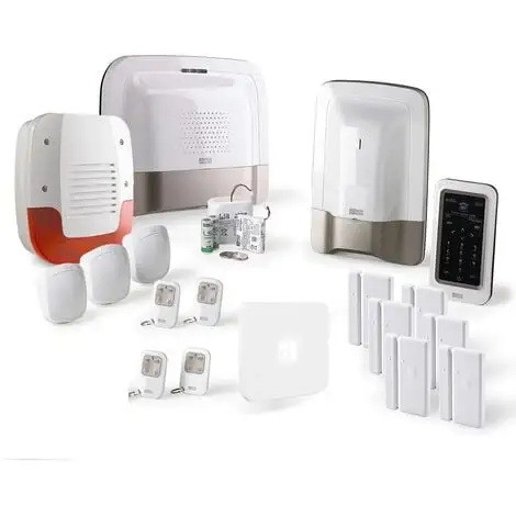 Alarme Maison GSM Delta Dore – Pack Alarme Tyxal + Kit N°4 - Blanc 1 Alarme Maison GSM Delta Dore – Pack Alarme Tyxal + Kit N°4 - Blanc